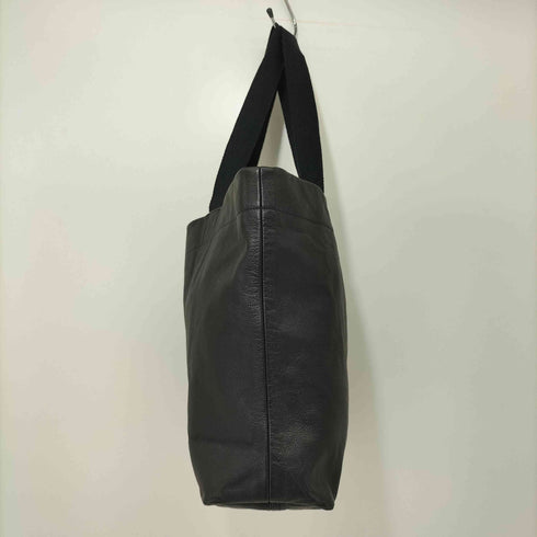 ヨウジヤマモト Yohji Yamamoto SIGNATURE LEATHER MINI TOTE BAG メンズ